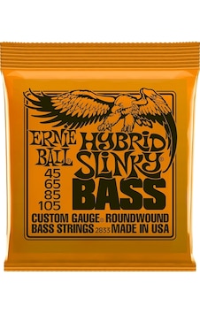 Ernie Ball 2833 Hybrid Slinky Round Wound Bas Gitar Teli (45-105) Ernie Ball 2833 Hybrid Slinky Round Wound Bas Gitar Teli (45-105)