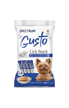 Spectrum Gusto Karidesli Krema Köpek Ödülü 4x15 Gr Spectrum Gusto Karidesli Krema Köpek Ödülü 4x15 Gr