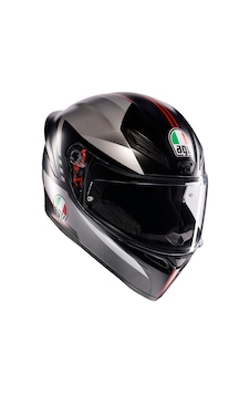 Agv Kask/k1 S Lap Kapalı Motosiklet Kaskı Gri - Kırmızı - Mat Siyah Agv Kask/k1 S Lap Kapalı Motosiklet Kaskı Gri - Kırmızı - Mat Siyah