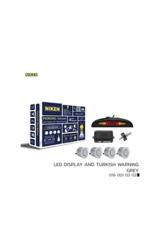 Park Sensörü Led Ekran Ve Turkce Uyarı Gri 22mm Nıken 016 001 03 02 Park Sensörü Led Ekran Ve Turkce Uyarı Gri 22mm Nıken 016 001 03 02