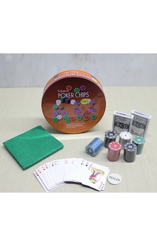 Metal Kutulu 120 Chip Ve 2 Adet İskambil Kağit Setine Sahip Poker Oyunu Alk3535 Metal Kutulu 120 Chip Ve 2 Adet İskambil Kağit Setine Sahip Poker Oyunu Alk3535