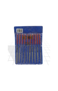 Vınko 10 Lu Elmas Saatçi Eğe Seti 140 X 50 X 3 Mm. 1 Takım