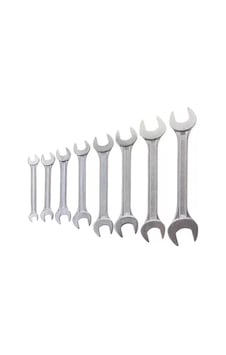 Zhltools Çift Açık Ağızlı 8'li Anahtar Seti Zhltools Çift Açık Ağızlı 8'li Anahtar Seti