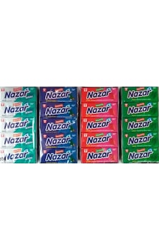 Nazar Karışık Şekersiz Sakız 5'li Paket 80 Adet Nazar Karışık Şekersiz Sakız 5'li Paket 80 Adet