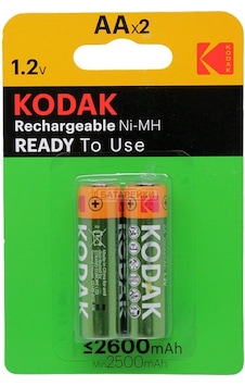 Kodak Şarj Edilebilir Ni Mh Aa Pil 2600 Mah 2 Adet