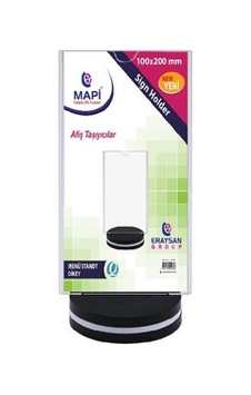Mapi Menü Stand Dikey 100x200mm Broşür Standı Mapi Menü Stand Dikey 100x200mm Broşür Standı