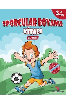 Sporcular Boyama Kitabı- Yeti Kitap