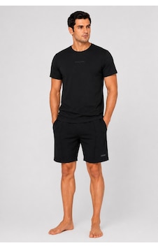 Pierre Cardin Premium Erkek Büyük Beden Logolu %100 Pamuklu Rahat Kalıp Kısa Kol Şort Pijama Takım Siyah Pierre Cardin Premium Erkek Büyük Beden Logolu %100 Pamuklu Rahat Kalıp Kısa Kol Şort Pijama Takım Siyah