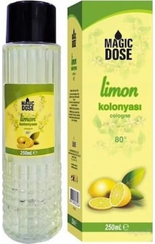 Magic Dose 80 Derece Limon Kolonyası Pet Şişe 250 ML Magic Dose 80 Derece Limon Kolonyası Pet Şişe 250 ML