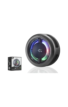 Hadron Cx19 Manyetik Telefon Soğutucu Fan 15w Kablosuz Şarjlı Rgb Isı Göstergeli Siyah Hadron Cx19 Manyetik Telefon Soğutucu Fan 15w Kablosuz Şarjlı Rgb Isı Göstergeli Siyah