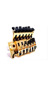 Graphtech Ps-0080-g0 Ss Bridge Lb63 Floyd Rose Style Gold Ss Br Graphtech Ps-0080-g0 Ss Bridge Lb63 Floyd Rose Style Gold Ss Br