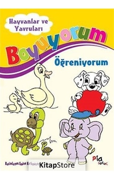 Hayvanlar ve Yavruları / Boyuyorum Öğreniyorum / Aziz Sivaslıoğlu Hayvanlar ve Yavruları / Boyuyorum Öğreniyorum / Aziz Sivaslıoğlu