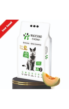 Magicsand Cat Litter Kavun Kokulu Kedi Kumu 20 Lt İnce Taneli Magicsand Cat Litter Kavun Kokulu Kedi Kumu 20 Lt İnce Taneli