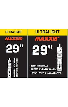 MAXXIS ULTRALIGHT TUBE 29X1.75/2.40 48mm PRESTA İÇ LASTİK MAXXIS ULTRALIGHT TUBE 29X1.75/2.40 48mm PRESTA İÇ LASTİK