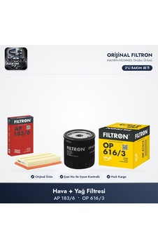 Filtron Filtre Bakım Seti Hava+yağ - Golf 7-8 / Passat B8 / Polo 6 1.0-1.5 Tsı / 1.0 Mpı