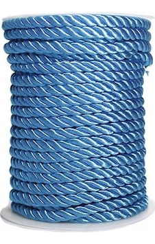 Kordon İp 6 Mm Turkuaz 20 Metre +3 Kordon İp 6 Mm Turkuaz 20 Metre +3