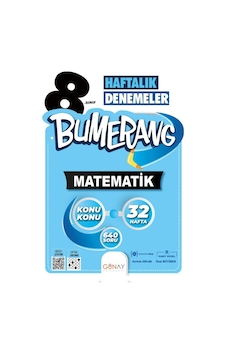 Günay 8. Sınıf Matematik Bumerang Deneme Günay 8. Sınıf Matematik Bumerang Deneme