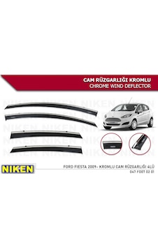 Ford Fiesta 2013 2014 2015 2016 2017 Niken Kromlu Cam Rüzgarlığı Ford Fiesta 2013 2014 2015 2016 2017 Niken Kromlu Cam Rüzgarlığı