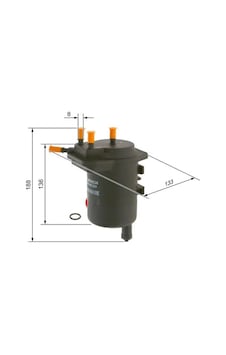 Renault Symbol 3 Yakit Filtresi 1.5 Dci 2013-2019 Bosch 09864b2023 Renault Symbol 3 Yakit Filtresi 1.5 Dci 2013-2019 Bosch 09864b2023