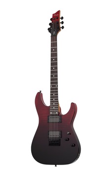Schecter C-1 Standard Elektro Gitar Blood Burst 104081224501 Schecter C-1 Standard Elektro Gitar Blood Burst 104081224501