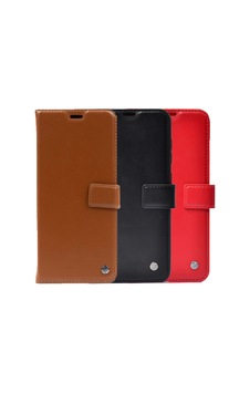 Zore Reeder P13 Blue 2022 Kılıf Omsy Kar Deluxe Kapaklı Kılıf - Kırmızı Zore Reeder P13 Blue 2022 Kılıf Omsy Kar Deluxe Kapaklı Kılıf - Kırmızı