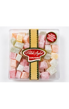 Haluk Aydın Kuruyemiş Meyveli Mini Lokum 300 G Haluk Aydın Kuruyemiş Meyveli Mini Lokum 300 G