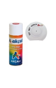 Akçalı Sprey Boya 400 001 Mat Vernik