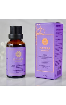 Densa Essential Saf Üzüm Çekirdeği Yağı Soğuk Sıkım 30 ML Densa Essential Saf Üzüm Çekirdeği Yağı Soğuk Sıkım 30 ML
