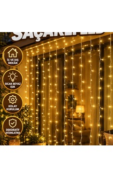 4 Metre Şelale Led Perde Işık İç Ve Dış Mekân Dekoratif Aydınlatma Diğer 4 Metre Şelale Led Perde Işık İç Ve Dış Mekân Dekoratif Aydınlatma Diğer