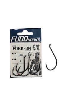 Fudo 6301 No:5/0 Fudo Beak Black Nikel Olta İğnesi 4 Adet Standart Fudo 6301 No:5/0 Fudo Beak Black Nikel Olta İğnesi 4 Adet Standart
