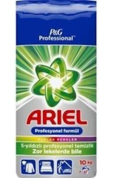 Ariel Professional Parlak Renkler 10 KG Çamaşır Deterjanı Ariel Professional Parlak Renkler 10 KG Çamaşır Deterjanı