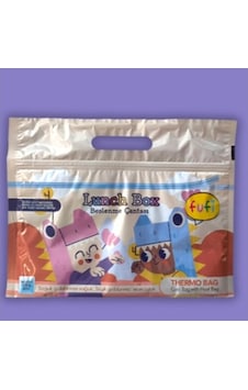 Fufi Lunch Box Beslenme Çantası 5 Litre Termos Özellikli - 2 Adet Çok Renkli