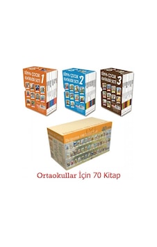 Dünya Çocuk Klasikleri ve 100 Temel Eser Seti 70 Kitap Dünya Çocuk Klasikleri ve 100 Temel Eser Seti 70 Kitap