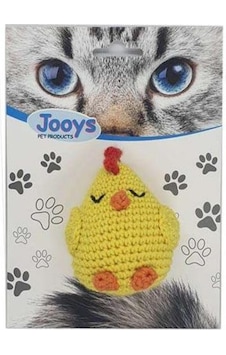 Jooys Catnip'li Kadife Tüylü Civciv Kedi Oyuncağı