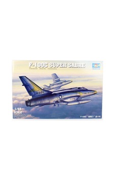 1/48 F-100c Super Sabre Savaş Uçağı Maketi, Trumpeter 02838