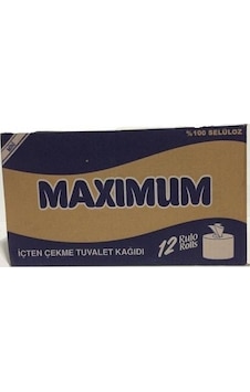 Maximum Mini İçten Çekmeli Tuvalet Kağıdı 12 Rulo Maximum Mini İçten Çekmeli Tuvalet Kağıdı 12 Rulo