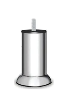 Baza Kanepe Ayağı Metal Krom Ayak Ince Vidalı M8 Diş 10 Cm. Metal Krom
