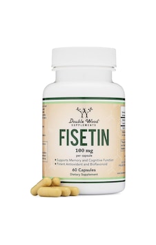 Double Wood Fisetin 100mg 60 Capsul - Hafıza Desteği + Antioksida Double Wood Fisetin 100mg 60 Capsul - Hafıza Desteği + Antioksida