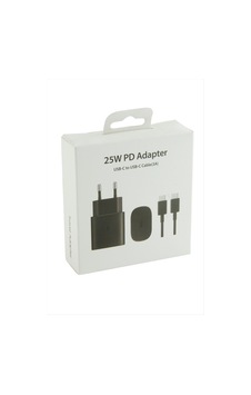 25w Type C Şarj Aleti Siyah