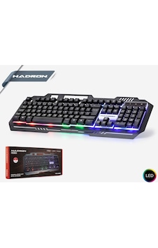 Hadron HD863/20 Usb Kablolu RGB Işıklı Metal Gaming Q Klavye