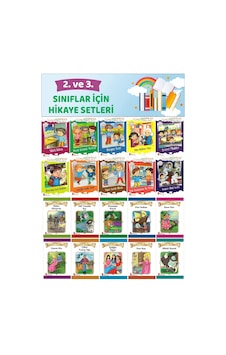 2.ve 3.sınıflar İçin 20 Li Hikaye Seti 64 Sayfa 2.ve 3.sınıflar İçin 20 Li Hikaye Seti 64 Sayfa