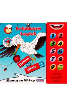 Dokun ve Dinle Konuşan Kitap Arkadaşım Leylek Dokun ve Dinle Konuşan Kitap Arkadaşım Leylek