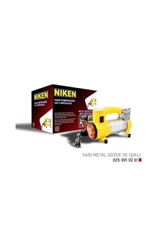 Niken Hava Kompresörü Sarı Metal Gövde 150 Psı