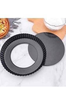 Epinox Trt10 Metal Tart Kalıbı 10 Cm Siyah Epinox Trt10 Metal Tart Kalıbı 10 Cm Siyah
