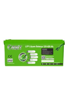 Orbit 12 V 420 Ah Lifepo4 Akü - Abs Kasa - Bluetooth Orbit 12 V 420 Ah Lifepo4 Akü - Abs Kasa - Bluetooth
