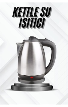 Kettle - 666 - Su Isıtıcı C F Priz Uyumlu 220 - 240 V Paslanmaz - Csmo-tex - Çelik Kablolu Kettle - 666 - Su Isıtıcı C F Priz Uyumlu 220 - 240 V Paslanmaz - Csmo-tex - Çelik Kablolu