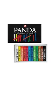 Talens Panda Yağlı Pastel 12 Renk Set Diğer Talens Panda Yağlı Pastel 12 Renk Set Diğer