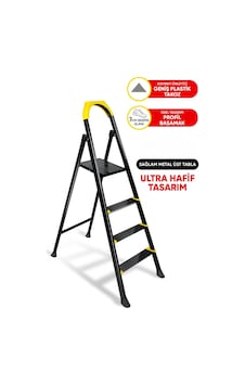 Zigana Merdiven Hardy 3+1 Basamaklı Özel Tasarım Hafif Me Zigana Merdiven Hardy 3+1 Basamaklı Özel Tasarım Hafif Me