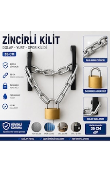 Kyk Yurt - Spor Salonu - Dolap Zincir 3mm Yedek Galvaniz Zincir 35 Cm Kyk Yurt - Spor Salonu - Dolap Zincir 3mm Yedek Galvaniz Zincir 35 Cm