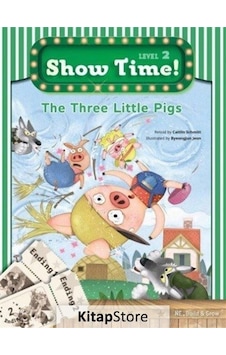 Show Time Level 2-The Three Little Pigs-Workbook - Caitlin Schmitt - Build & Grow